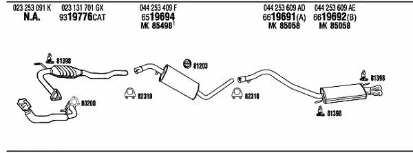 Buy Walker VW72295 at a low price in United Arab Emirates!