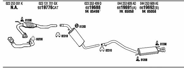 Buy Walker VW72296 at a low price in United Arab Emirates!