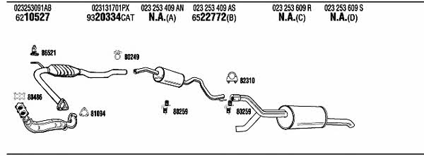 Buy Walker VW72312 at a low price in United Arab Emirates!