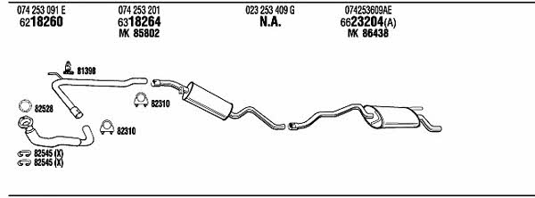 Buy Walker VW72313 at a low price in United Arab Emirates!