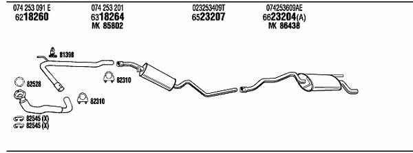 Buy Walker VW72314 at a low price in United Arab Emirates!