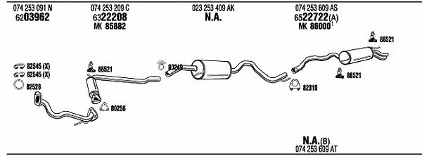 Buy Walker VW72315 at a low price in United Arab Emirates!