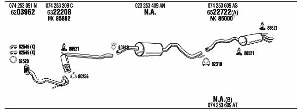 Buy Walker VW72316 at a low price in United Arab Emirates!