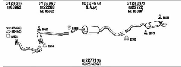 Buy Walker VW72317 at a low price in United Arab Emirates!