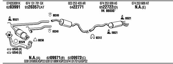 Buy Walker VW72319 at a low price in United Arab Emirates!
