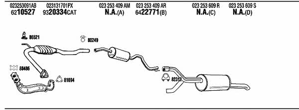 Buy Walker VW72321 at a low price in United Arab Emirates!
