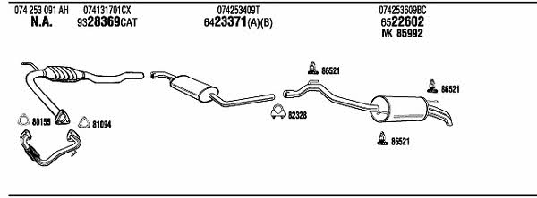 Buy Walker VW72325 at a low price in United Arab Emirates!