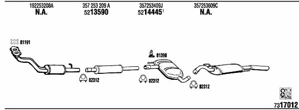 Buy Walker VW80328 at a low price in United Arab Emirates!