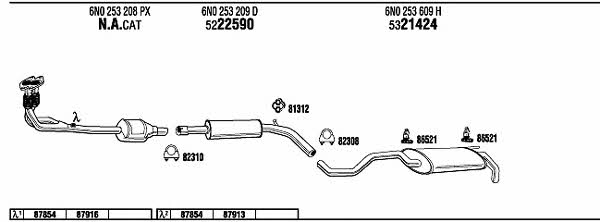Buy Walker VW95068 at a low price in United Arab Emirates!