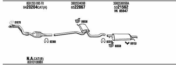 Buy Walker VWH05724 at a low price in United Arab Emirates!