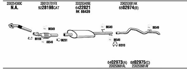 Buy Walker VWH14097AB at a low price in United Arab Emirates!