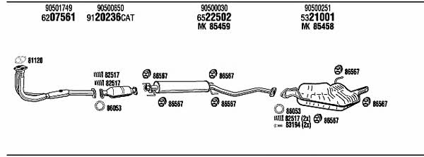 Buy Walker VH53014 at a low price in United Arab Emirates!
