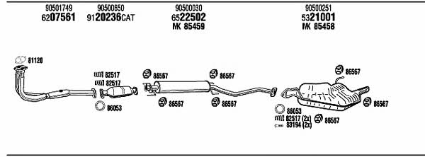 Buy Walker VH53018 at a low price in United Arab Emirates!
