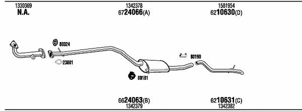 Buy Walker FOK16966AB at a low price in United Arab Emirates!