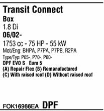 FOK16966EA Walker Exhaust system