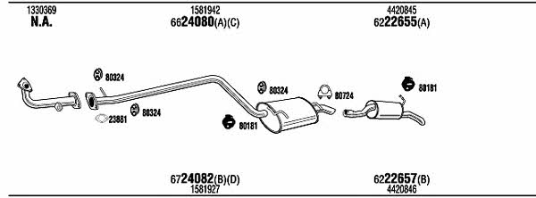 Buy Walker FOK16966AA at a low price in United Arab Emirates!