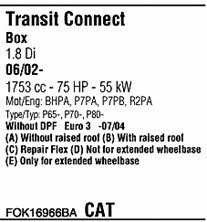 FOK16966BA Walker Exhaust system