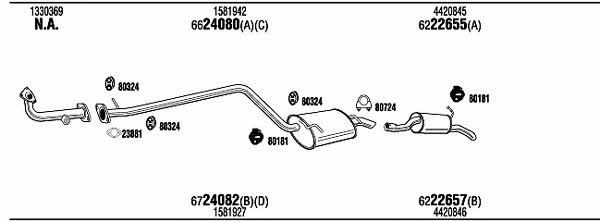 Buy Walker FOK17783AA at a low price in United Arab Emirates!