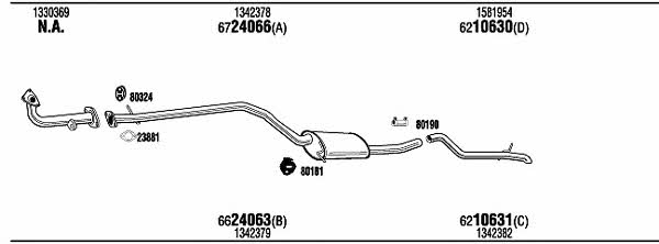 Buy Walker FOK17783AB at a low price in United Arab Emirates!