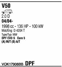 VOK17906BB Walker Exhaust system