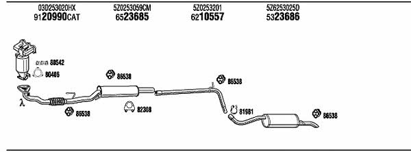 Buy Walker VWK18608 at a low price in United Arab Emirates!