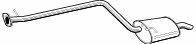 Rear silencer Ford Transit Connect: 24063 Walker End Silencer
