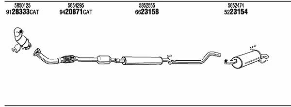 Buy Walker OPK18691A at a low price in United Arab Emirates!