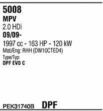 PEK31740B Walker Exhaust system
