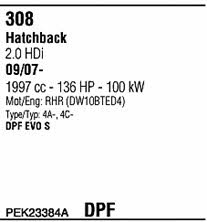 PEK23384A Walker Exhaust system