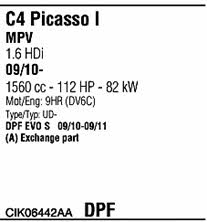 CIK06442AA Walker Exhaust system