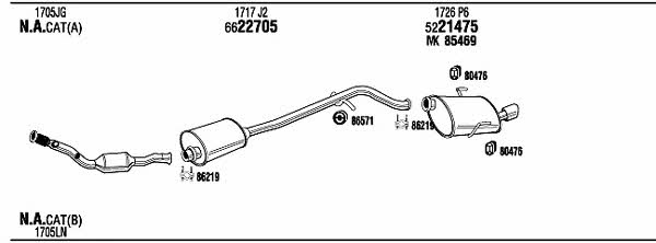 Buy Walker PEH15080 at a low price in United Arab Emirates!