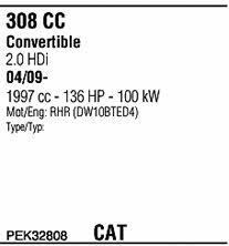 PEK32808 Walker Exhaust system