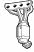 Walker 28557 Catalytic Converter 28557