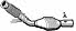 Walker 28578 Catalytic Converter 28578