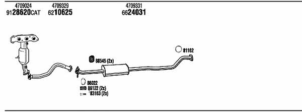 Buy Walker OPK23425 at a low price in United Arab Emirates!