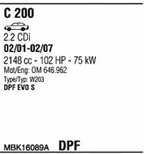 MBK16089A Walker Exhaust system