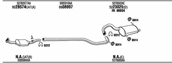 Buy Walker CHK14652 at a low price in United Arab Emirates!
