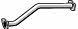Walker 10587 Exhaust pipe 10587 10587 Walker Exhaust pipe