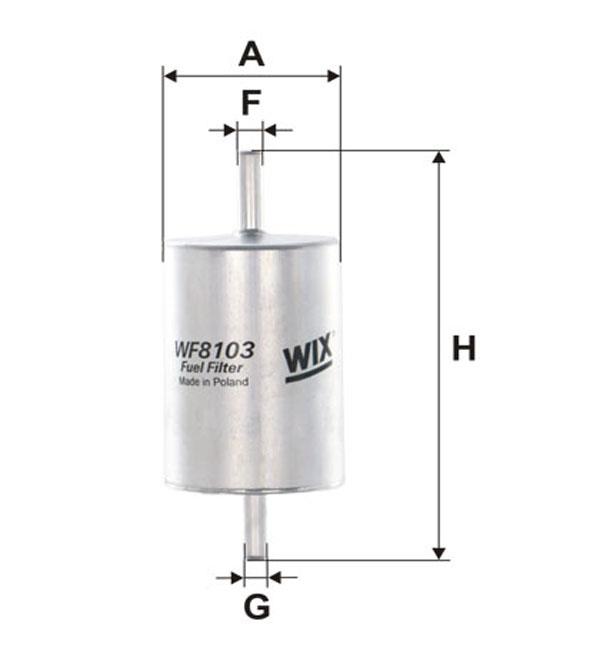 WIX WF8103 Fuel filter WF8103