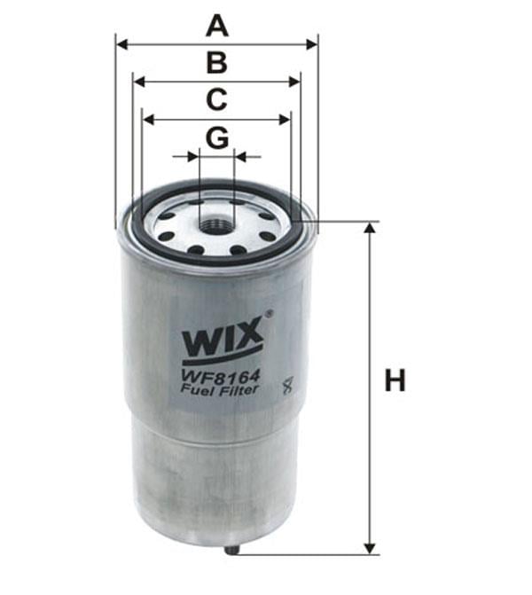 WIX WF8164 Fuel filter WF8164
