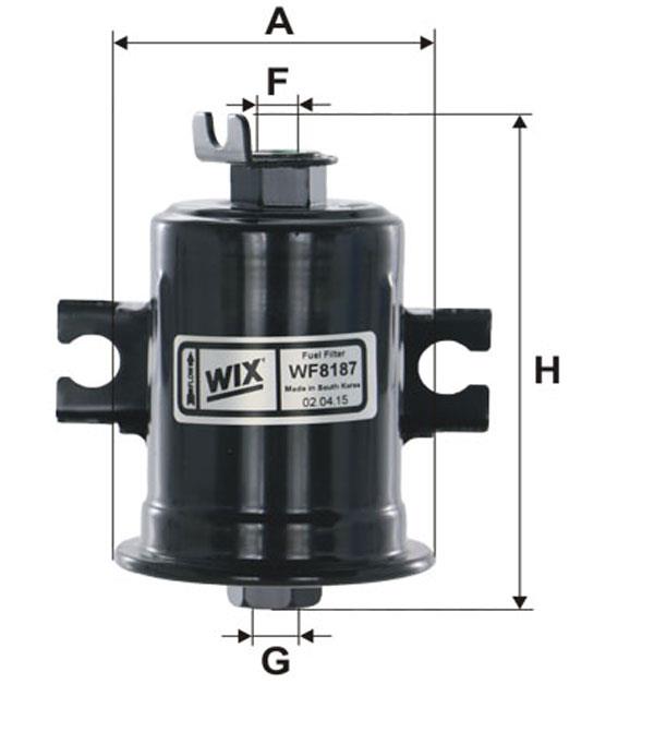 WIX WF8187 Fuel filter WF8187