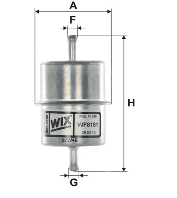 WIX WF8191 Fuel filter WF8191