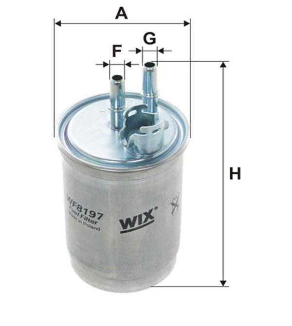 WIX WF8197 Fuel filter WF8197