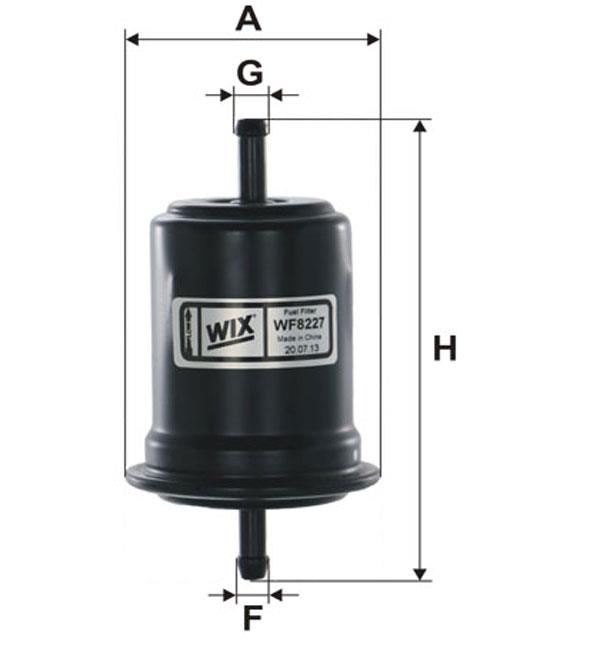 WIX WF8227 Fuel filter WF8227