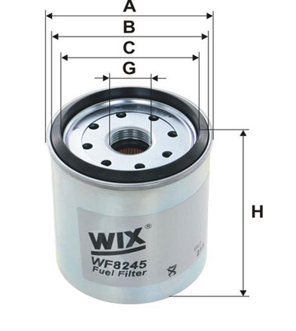 WIX WF8245 Fuel filter WF8245