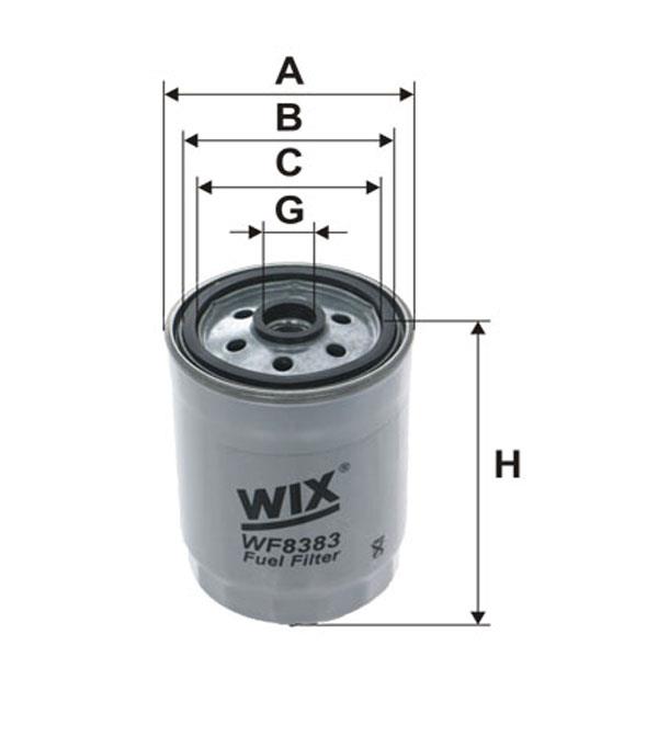 WIX WF8383 Fuel filter WF8383