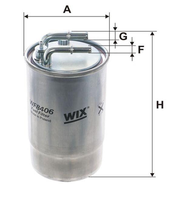 WIX WF8406 Fuel filter WF8406