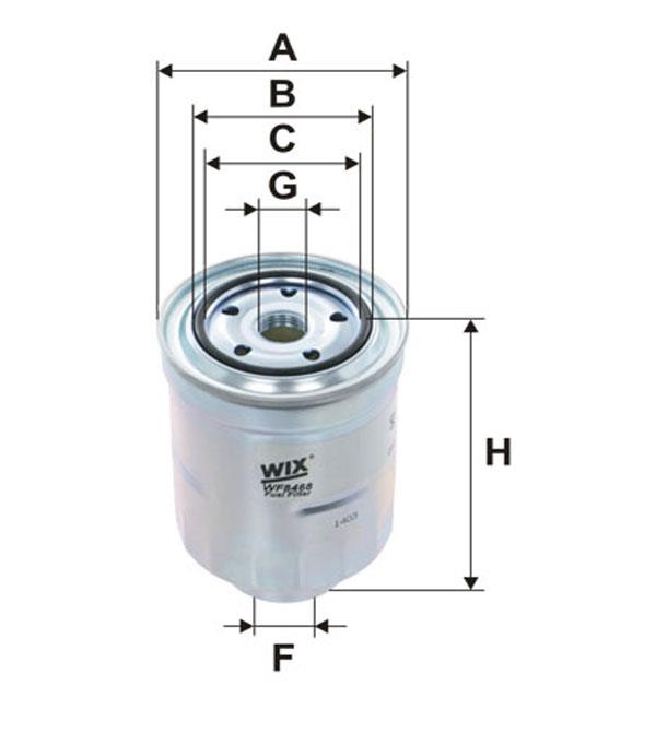 WIX WF8468 Fuel filter WF8468