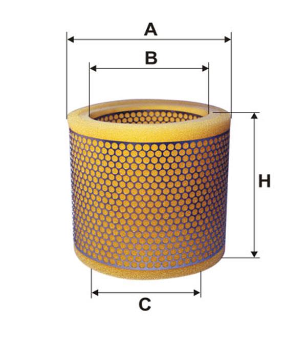 Air filter Citroen CX: WA6030 WIX Air filter