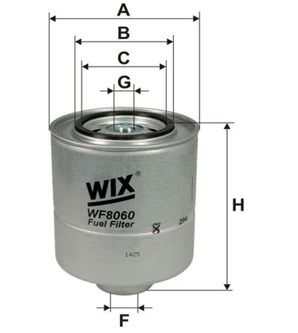 Fuel filter WIX WF8060